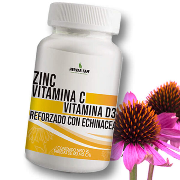 hf 21 zinc vitc echinacea cap ✓ Fortalece defensas ✓ Antioxidante