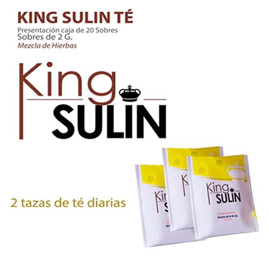 king sulin te 1 ✓ Regula niveles de azúcar en sangre ✓ Mejor visión borrosa ✓ Mejora circulación sanguínea ✓ Reduce el deseo intenso de ingerir alimentos o dulces